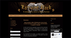 Desktop Screenshot of lorrainerock.com