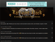 Tablet Screenshot of lorrainerock.com
